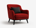 Burgundy Sofa