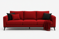 Burgundy Sofa